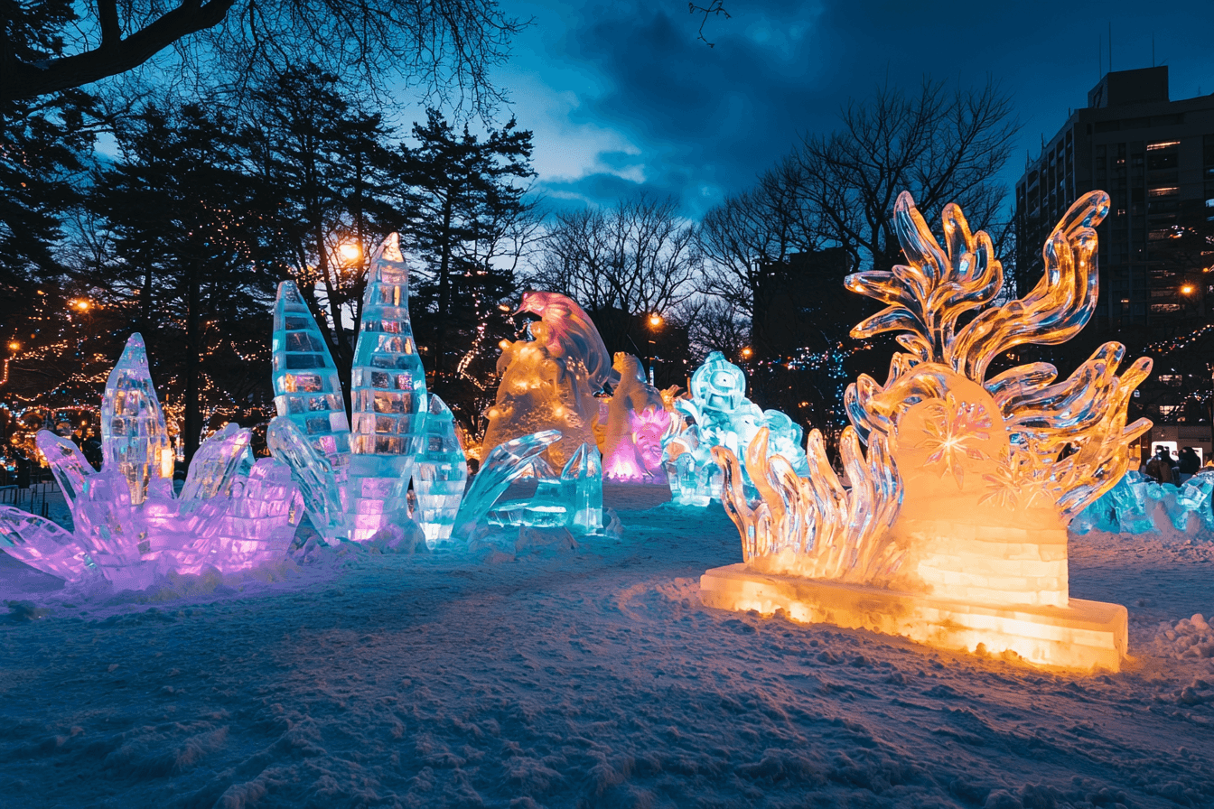 Cover Image for Navigating Winter's Wonderland: A Family Adventure at Sapporo's Snow Festival